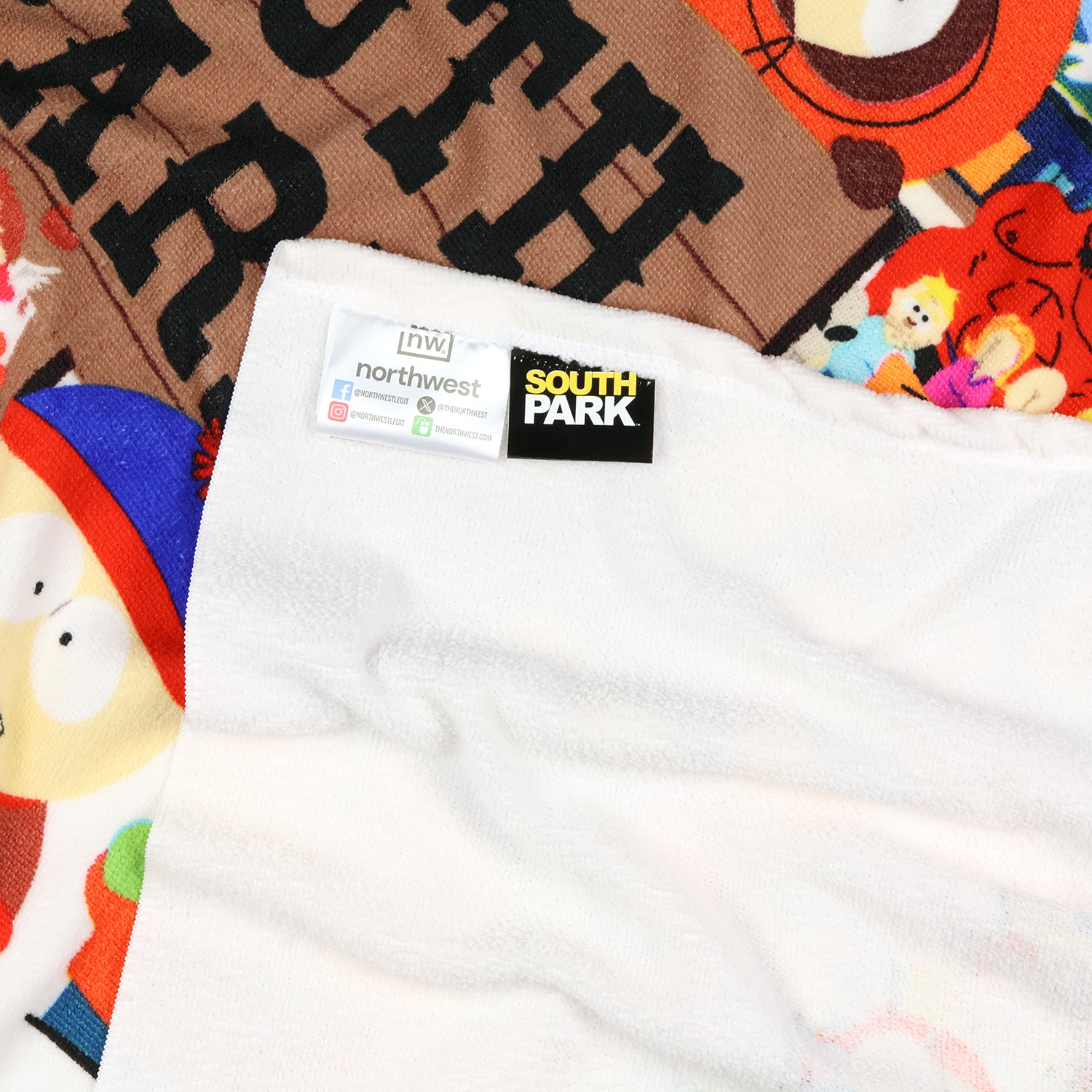 South Park Beach Towel Eric Stan Kyle Kenny Characters 30"x60"