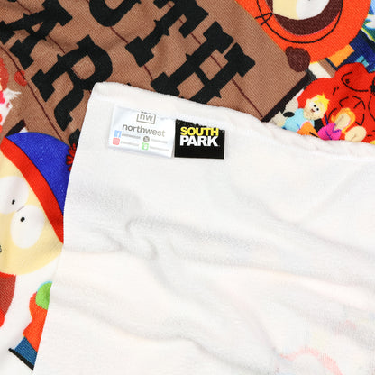 South Park Beach Towel Eric Stan Kyle Kenny Characters 30"x60"