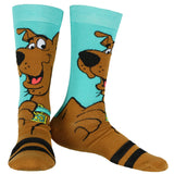 Scooby-Doo Socks Men's Shaggy and Scooby 2-Pair Mid-Rise Crew Socks