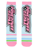 The Powerpuff Girls Socks Women's Blossom Buttercup Bubbles 3-Pair Crew Socks