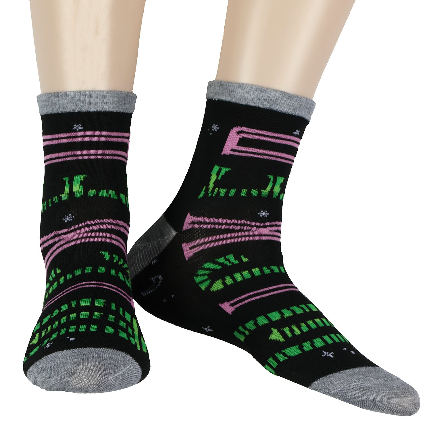 Wicked Not Your Basic Witch Women's Musical Movie Inspired 5-Pack Ankle Socks