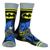 DC Comics Justice League Socks Batman Superman The Flash 5-Pair Crew Sock Set