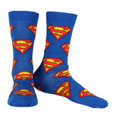 DC Comics Justice League Socks Batman Superman The Flash 5-Pair Crew Sock Set