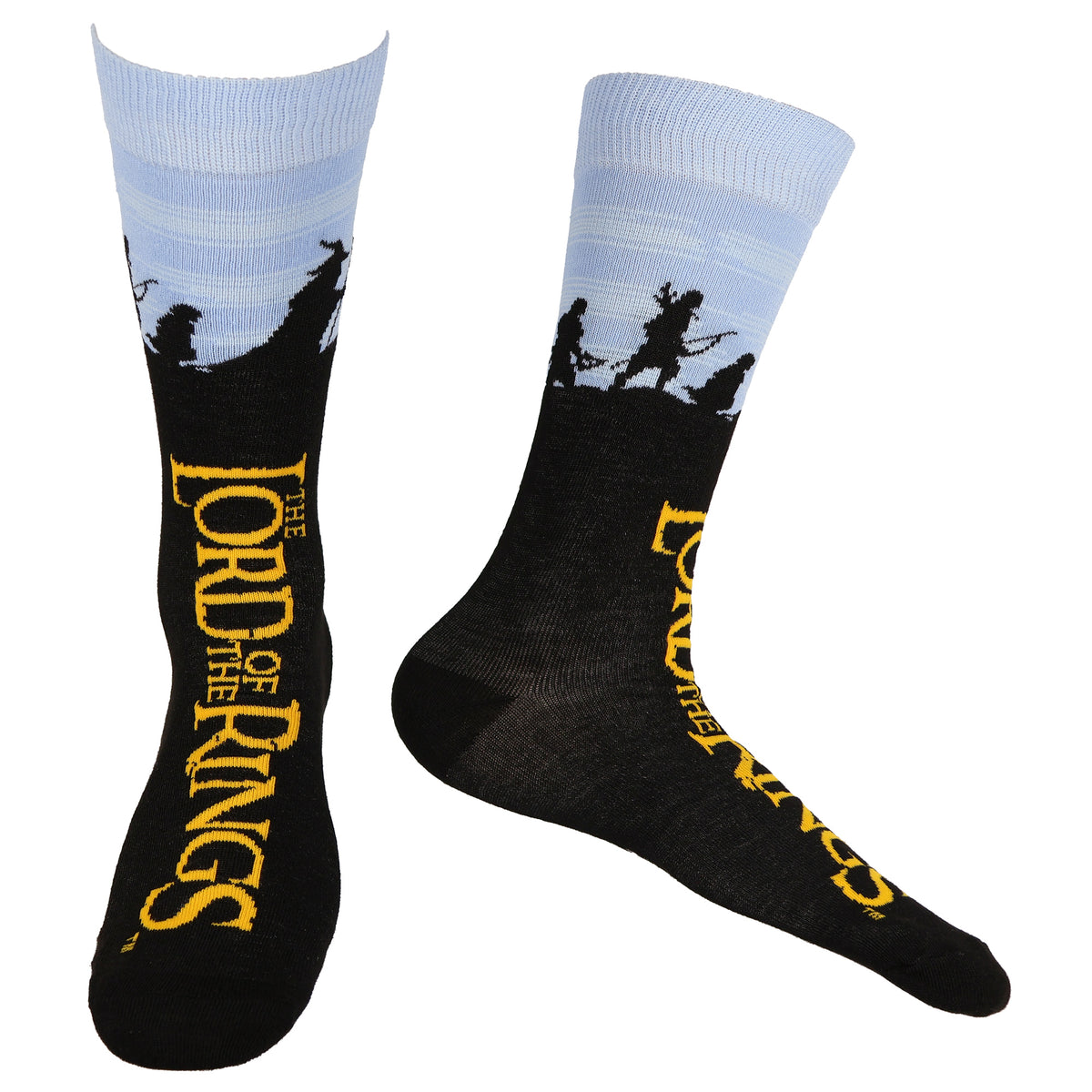 Lord of the Rings Crew Socks Men's My Precious 5-Pack Mid-Calf, Size 6-12