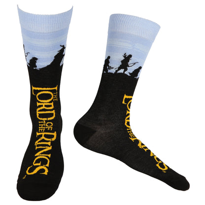 Lord of the Rings Crew Socks Men's My Precious 5-Pack Mid-Calf, Size 6-12
