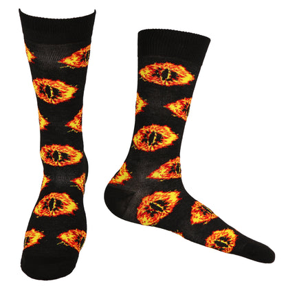 Lord of the Rings Crew Socks Men's My Precious 5-Pack Mid-Calf, Size 6-12
