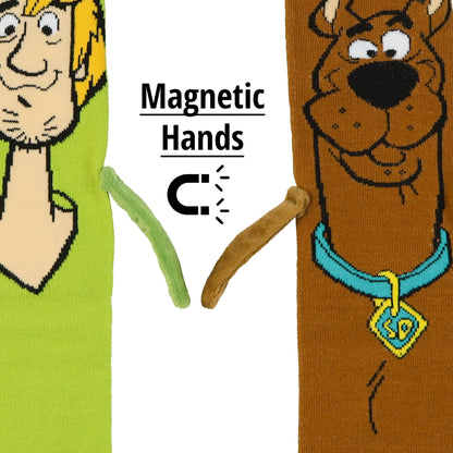 Scooby-Doo and Shaggy Crew Socks 3D Novelty Hand Holding 1 Pair