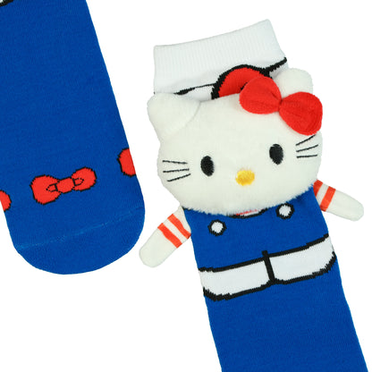 Sanrio Hello Kitty Crew Socks Women's 3D Plush Character 1 Pair OSFM