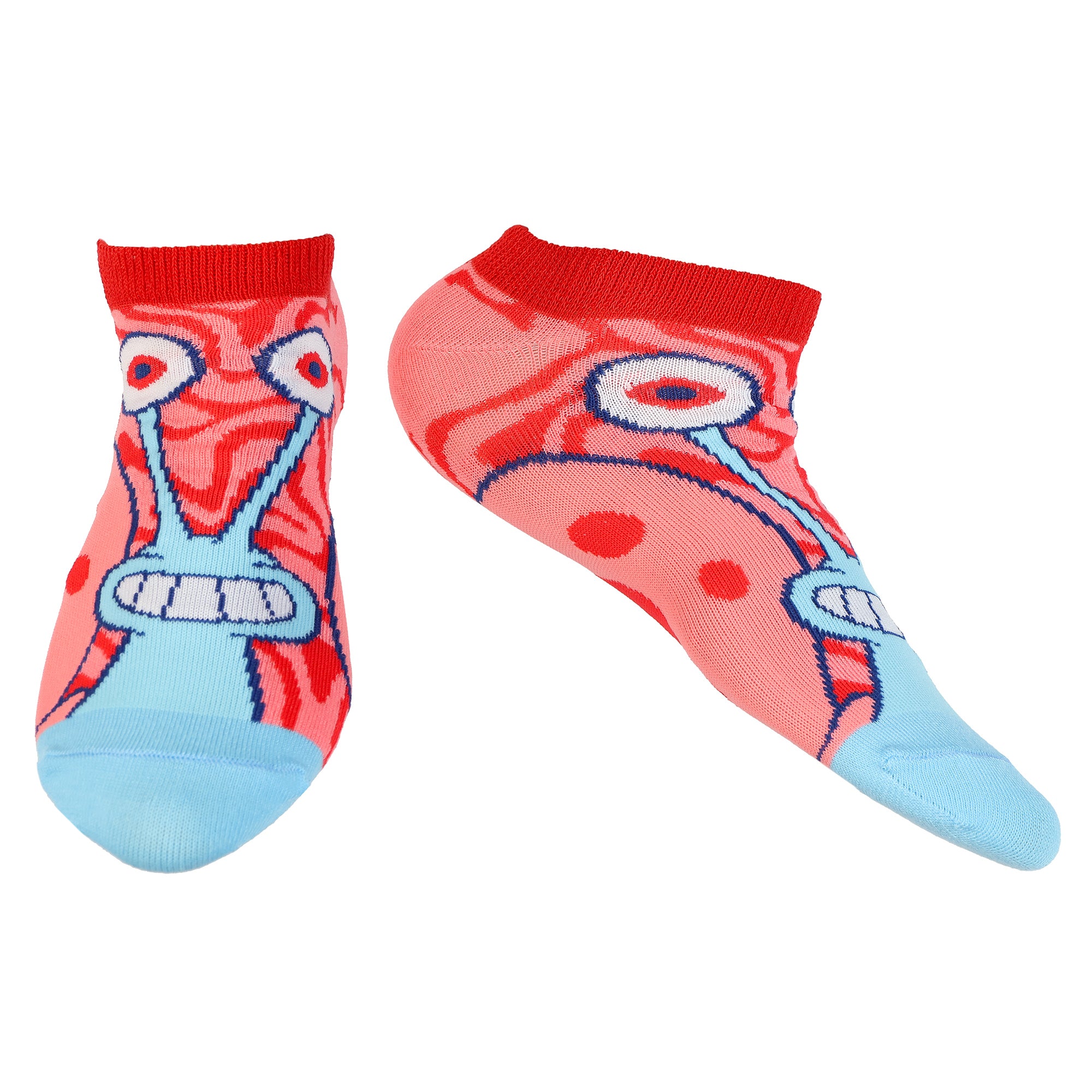 SpongeBob SquarePants Character Design 5 Pack Low-Cut Socks, 5 Pair