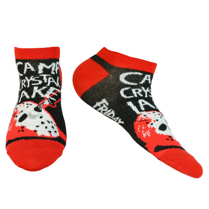 Friday the 13th and Nightmare on Elm Street Combo 5-Pack Low Cut Socks 5 Pair