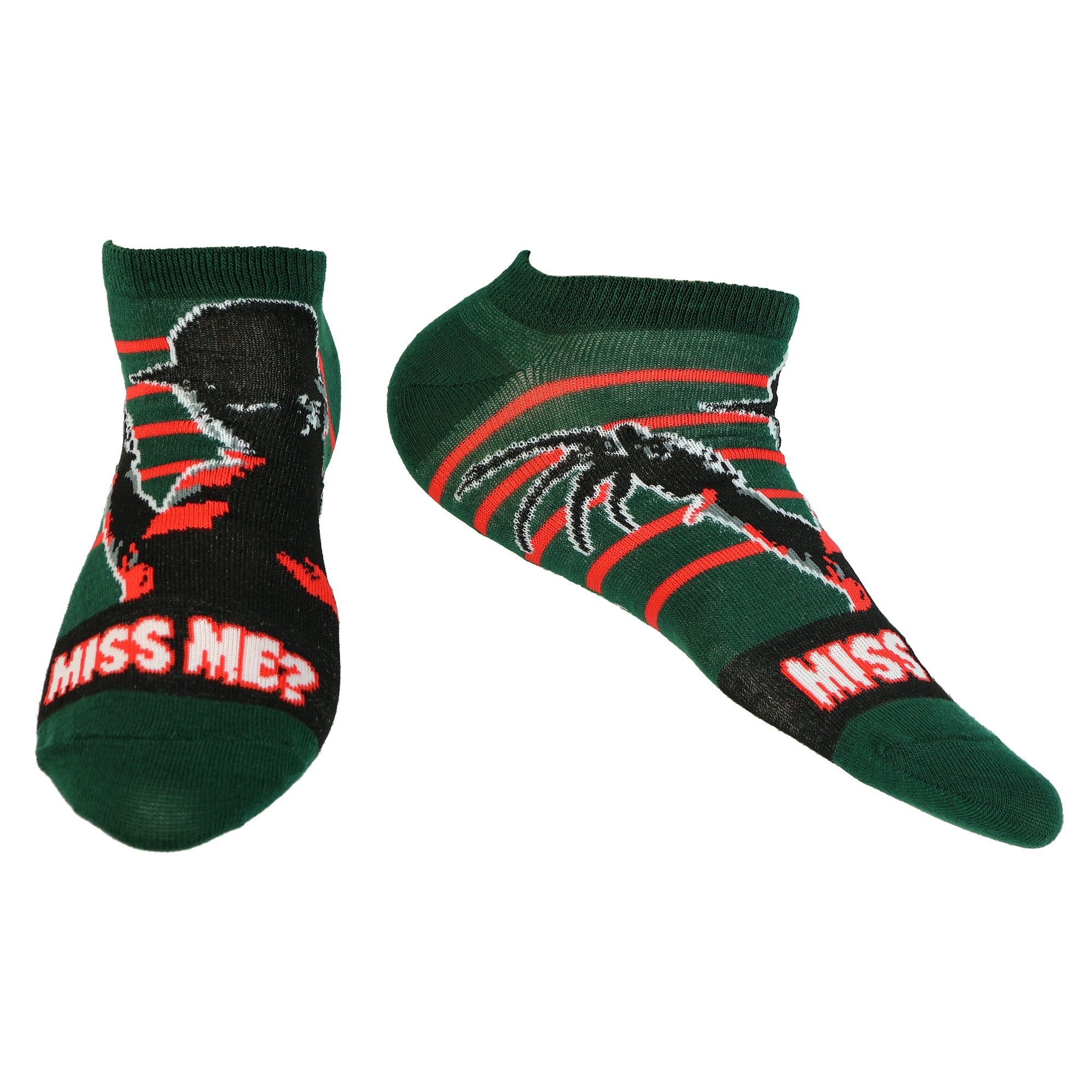 Friday the 13th and Nightmare on Elm Street Combo 5-Pack Low Cut Socks 5 Pair