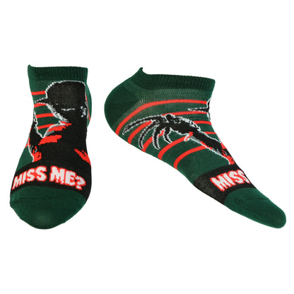 Friday the 13th and Nightmare on Elm Street Combo 5-Pack Low Cut Socks 5 Pair