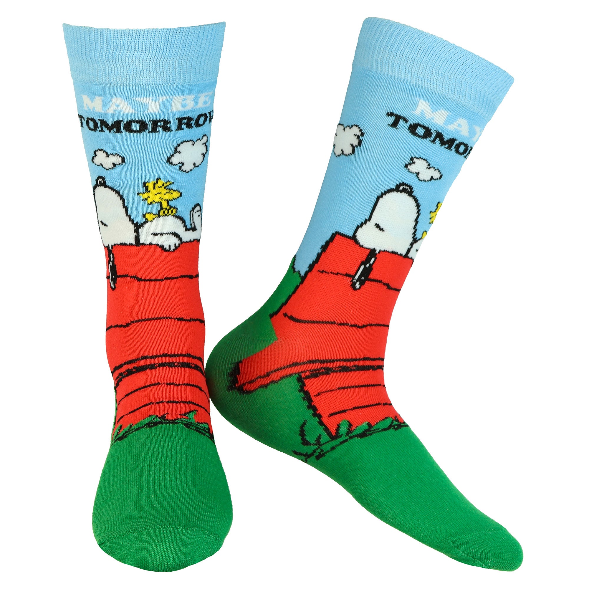 Peanuts Socks Snoopy and Woodstock Joe Cool 2 Pair Adult Crew Sock