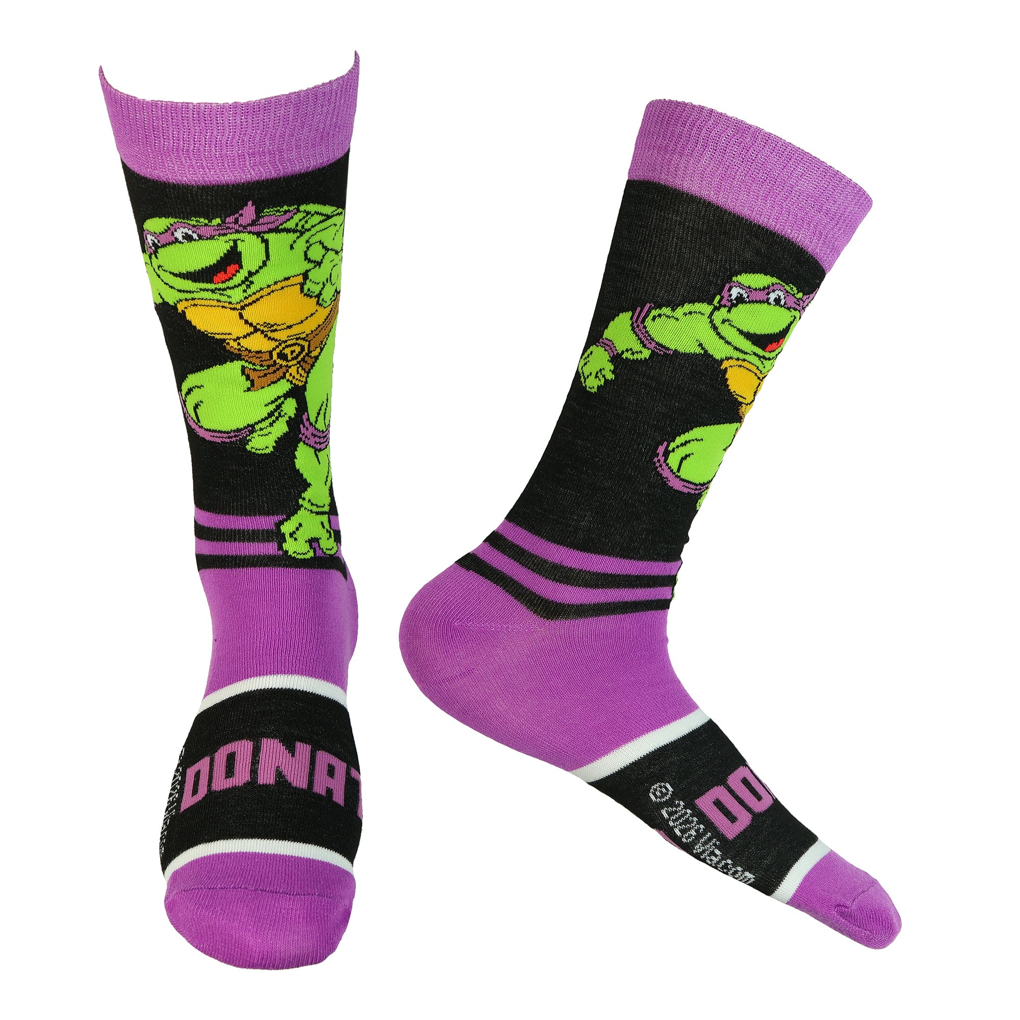 Teenage Mutant Ninja Turtles 5-Pack Character Mid-Calf Crew Socks Size 6-12