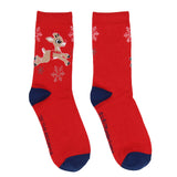 Rudolph The Red-Nosed Reindeer Women's Rudolph And Bumble Crew Socks 5 Pack