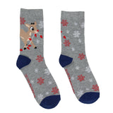 Rudolph The Red-Nosed Reindeer Women's Rudolph And Bumble Crew Socks 5 Pack