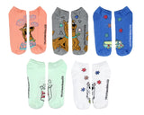 Scooby-Doo! Women's Life is Sweet Groovy Snacks 10 Pairs Low Cut Ankle Socks