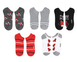 Disney Minnie Mouse Women's Socks Mix n' Match Ankle No Show Socks 9 Pack