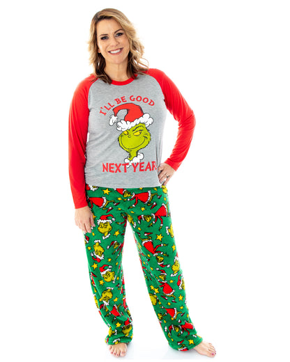 Dr. Seuss GRINCH Who Stole Christmas Matching Family Pajama Sets