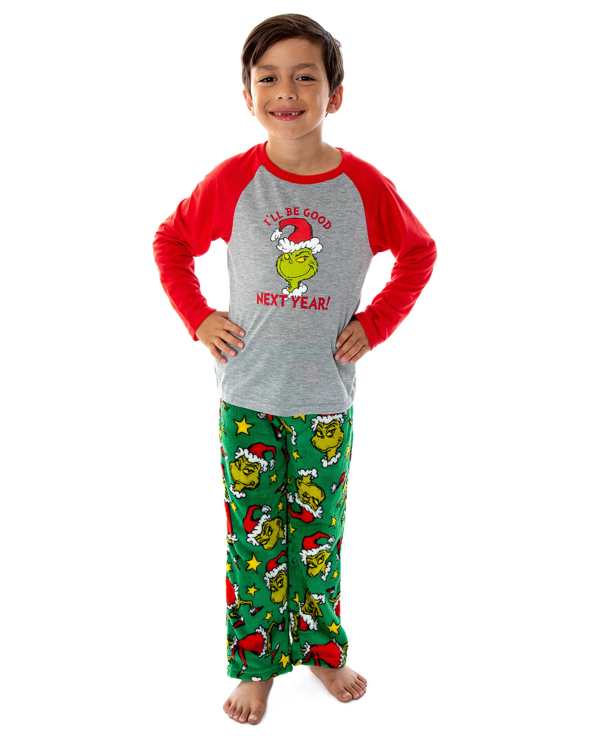 Dr. Seuss GRINCH Who Stole Christmas Matching Family Pajama Sets