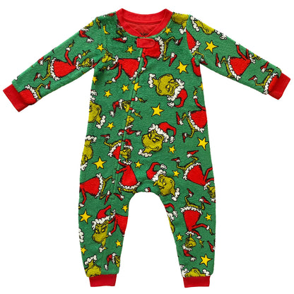 Dr. Seuss GRINCH Who Stole Christmas Matching Family Pajama Sets