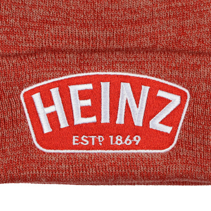 Heinz EST 1869 Adult Beanie Embroidered Patch Logo Cuffed Knit Skull Cap OSFM