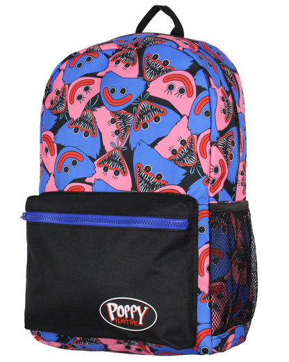 Poppy Playtime Kissy Missy And Huggy Allover Design Laptop Travel Backpack 17"