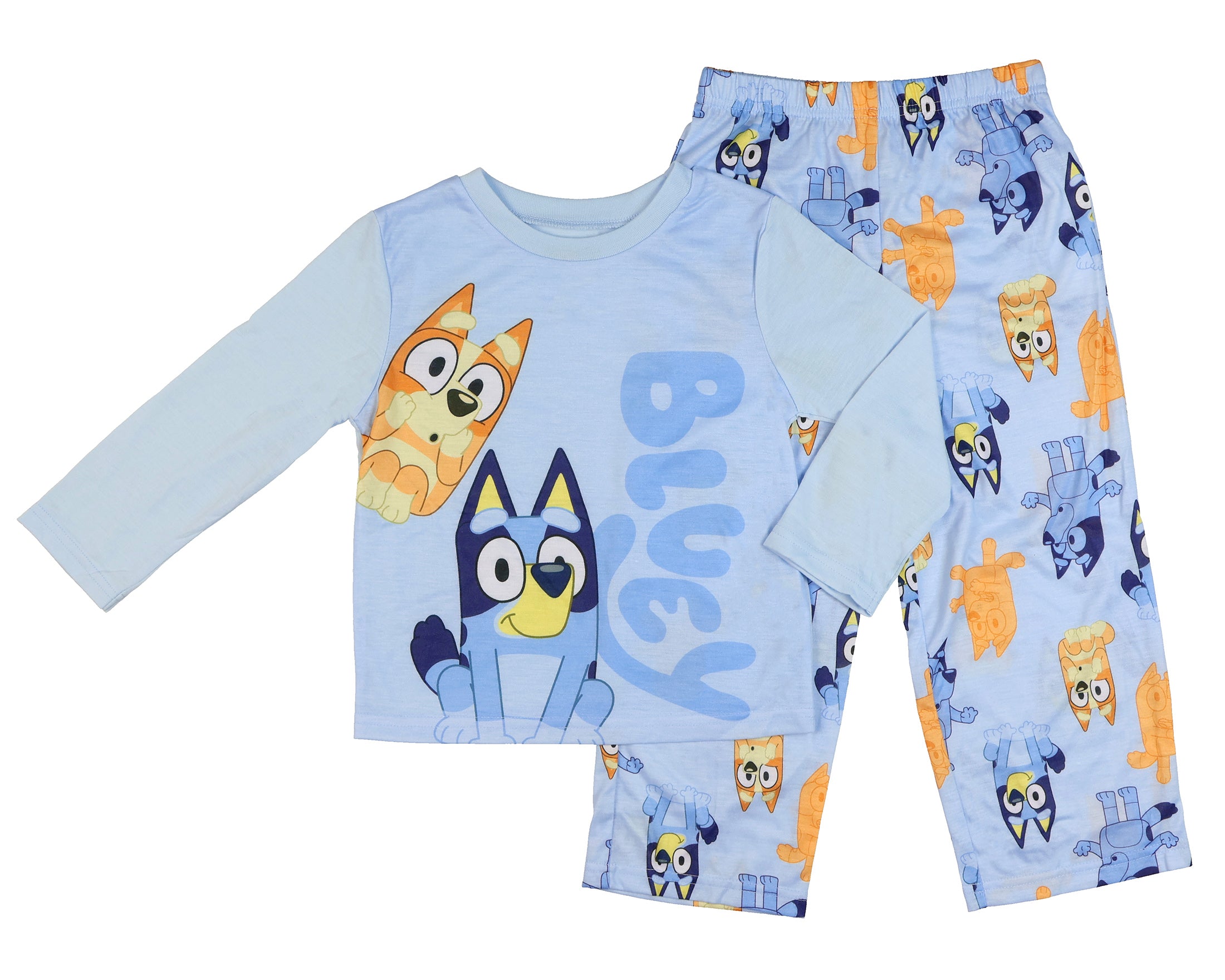 Bluey Pajamas Bluey and Bingo Toddler 2-Piece Sleepwear Set