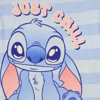 Disney Stitch Pajamas Infant Just Chill 4-Piece Tight Fit Sleep Set