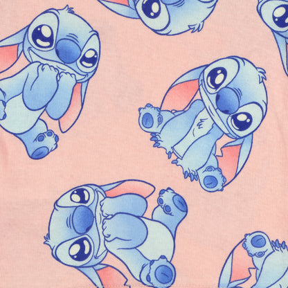 Disney Stitch Pajamas Infant Just Chill 4-Piece Tight Fit Sleep Set