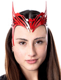 Marvel Scarlet Witch Tiara Wanda Maximoff Costume Crown Headpiece For Women