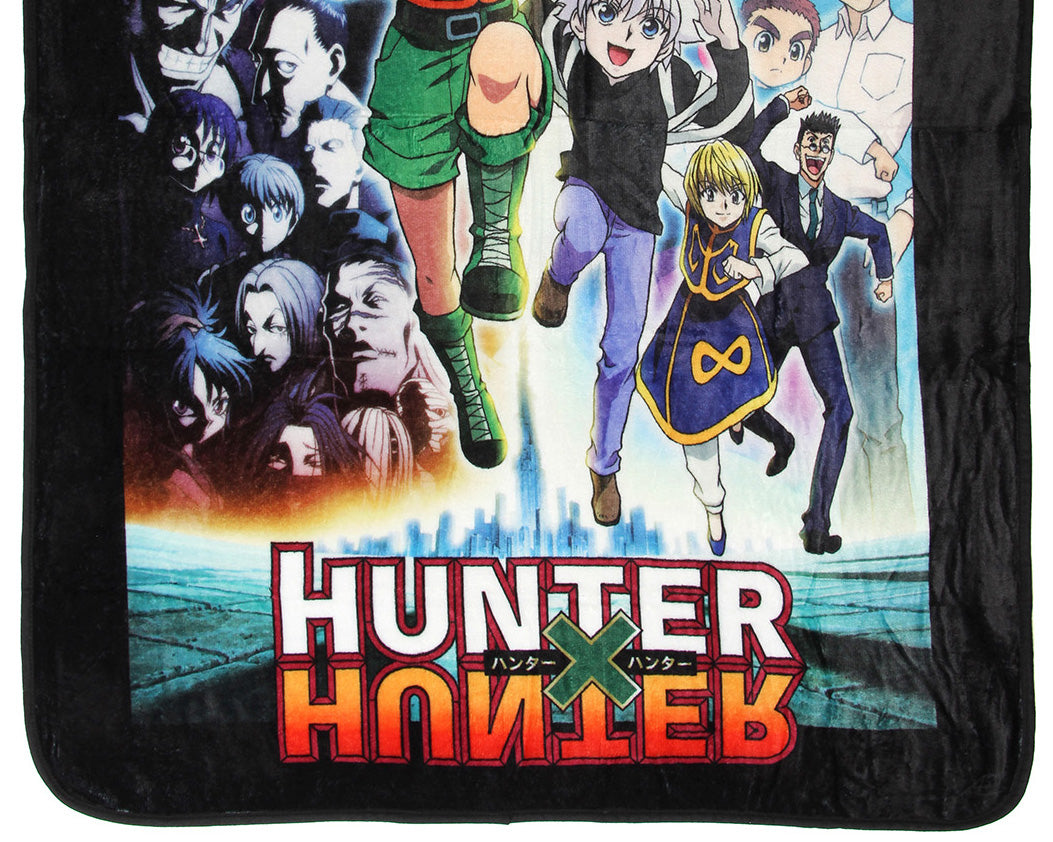 Hunter X Hunter Anime Poster Soft Plush Fleece Throw Blanket 45" x 60"