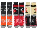 Naruto Shippuden Men's Clan Logos 3-Pack Adult Mid-Calf Crew Socks Size 8-12
