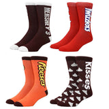 Bioworld Hershey's Men's 12 Delicious Days of Socks Crew and Ankle Adult Box Set