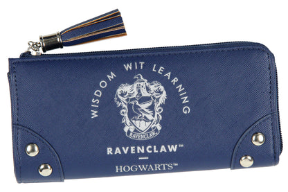 Harry Potter Wallet Hogwarts Houses Faux Leather Clutch Wallet For Women