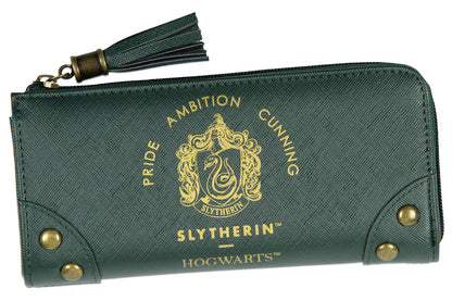 Harry Potter Wallet Hogwarts Houses Faux Leather Clutch Wallet For Women