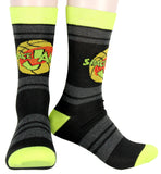 Space Jam Socks Original Film Logo Designs 5 Pack Adult Crew Socks