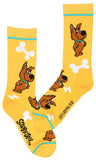 Scooby Doo Men's Socks Scrappy And Scooby 2 Pack Athletic Adult Crew Socks