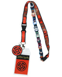 Jujutsu Kaisen Manga Lanyard Chibi Gojo Itadori Breakaway ID Badge Holder