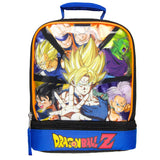 Dragon Ball Z Lunch Box Dual Compartment Insulated Lunch Bag Tote
