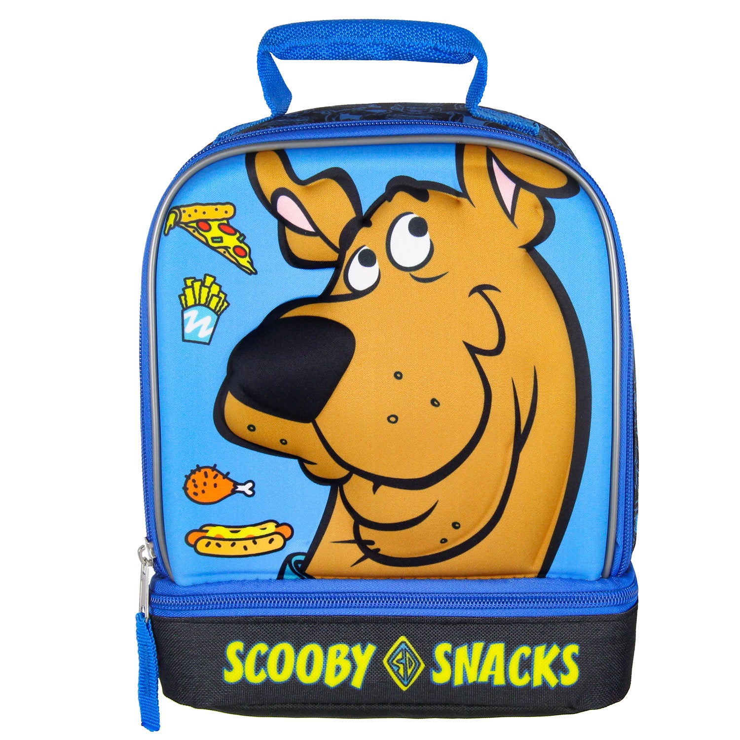 Scooby-Doo Scooby Snacks Dual Compartment Insulated Lunch Tote Bag 10" - Seven Times Six