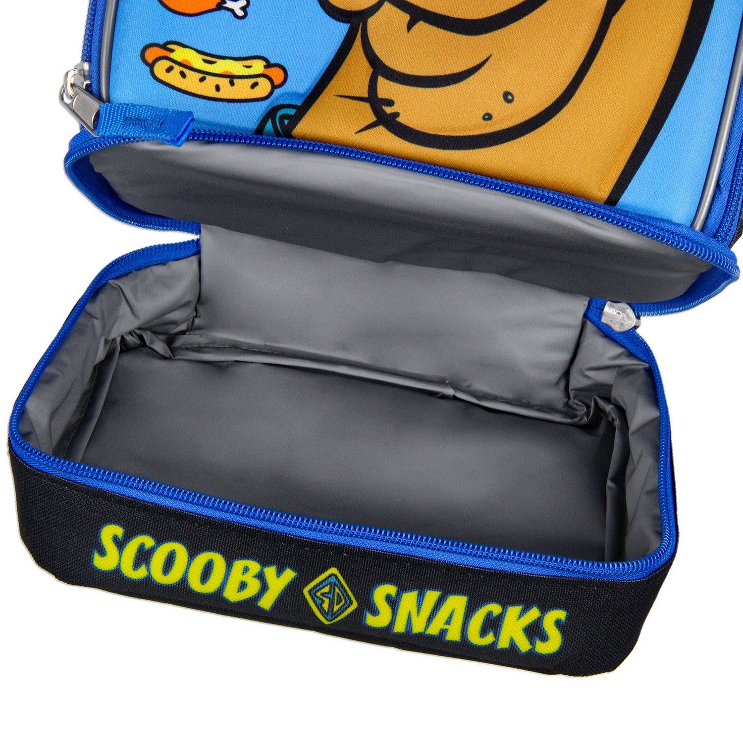 Scooby-Doo Scooby Snacks Dual Compartment Insulated Lunch Tote Bag 10" - Seven Times Six