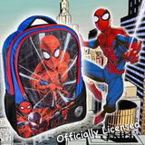 Marvel Spider-Man And Miles Morales Light-Up Web Slinger Travel Backpack 16"