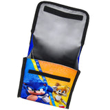Sonic the Hedgehog 2 Movie Sonic Tails 16" Backpack w/ Lunch Tote 5 Piece Set
