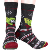 Looney Tunes Mens Character Christmas Holiday Novelty Crew Socks 5 Pack