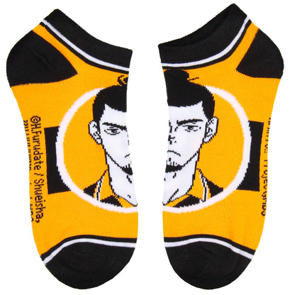 Haikyu!! Volleyball Manga Anime Multi-Character Adult 5 Pk No Show Ankle Socks