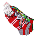 Looney Tunes Characters Striped Mix And Match Adult 5 Pack Ankle Socks