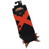 My Hero Academia Bakugo 3D Hair Anime Costume Crew Socks