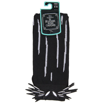 Nightmare Before Christmas Jack Skellington 3D Bowtie Costume Adult Crew Socks