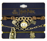 Harry Potter Multi Charm 3 Piece Arm Party Bracelet Set